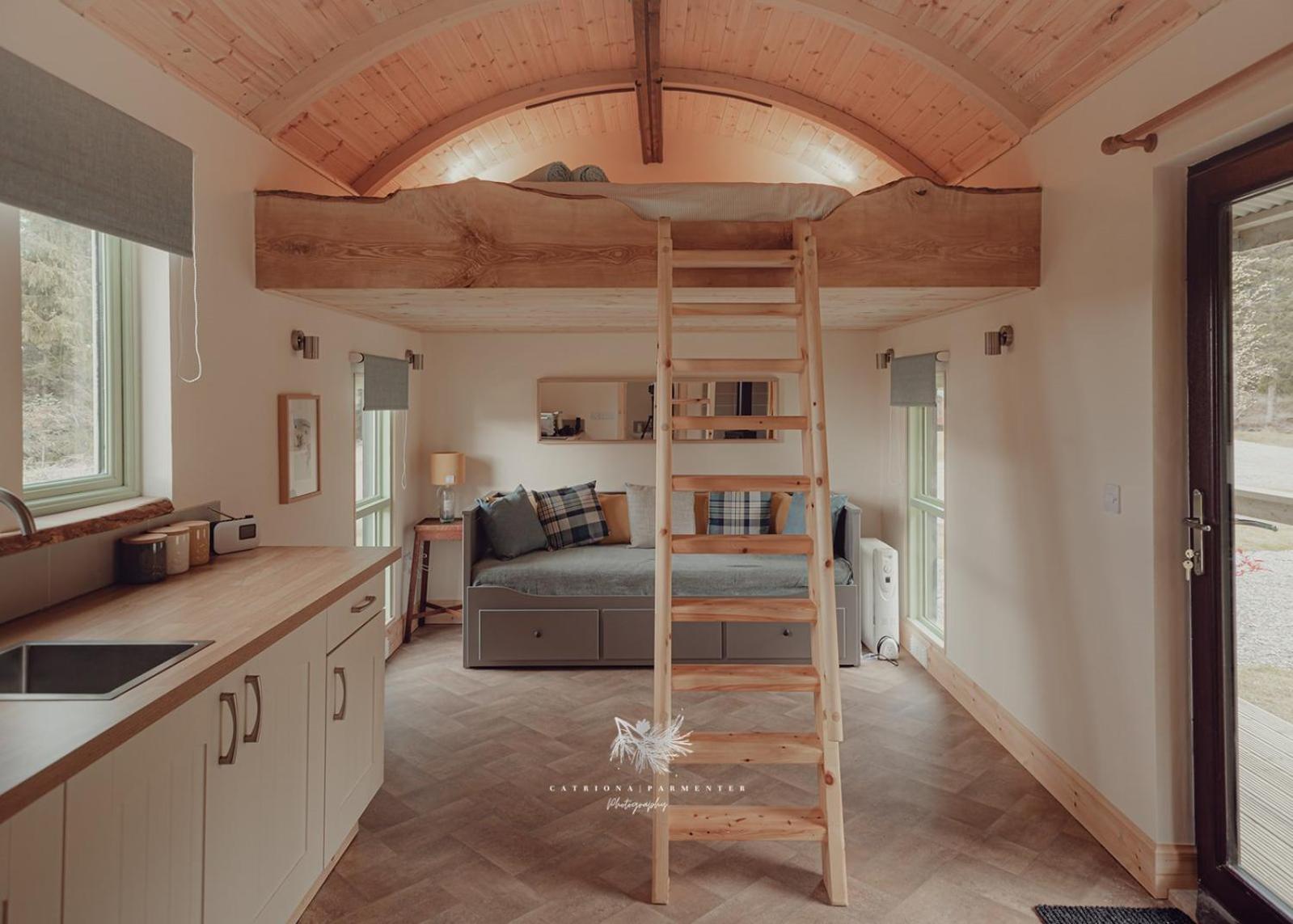 Highland Shepherd Huts Нети Бридж Екстериор снимка